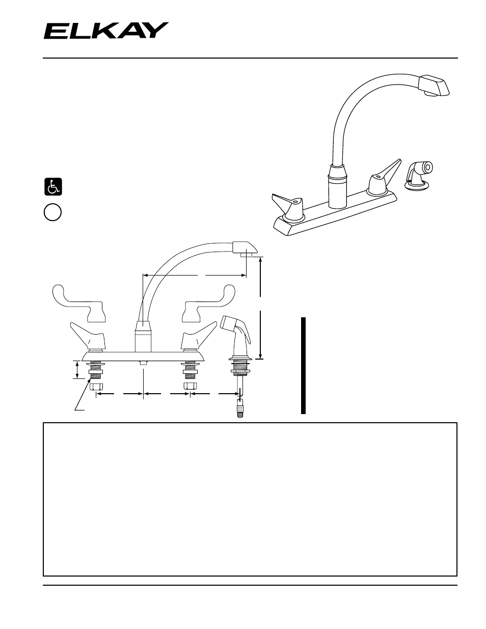 Elkay LK2443 User Manual | 2 pages