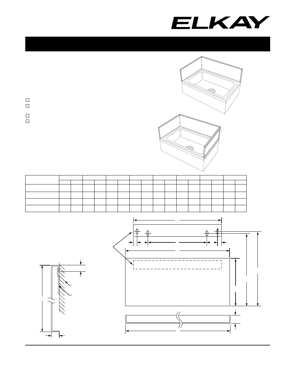 Elkay EFSBP33 User Manual | 1 page