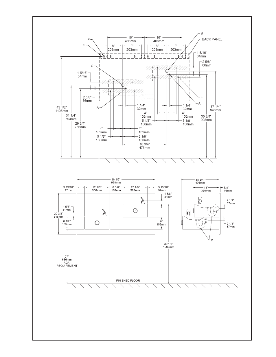 Elkay EDFP217C User Manual | Page 3 / 8
