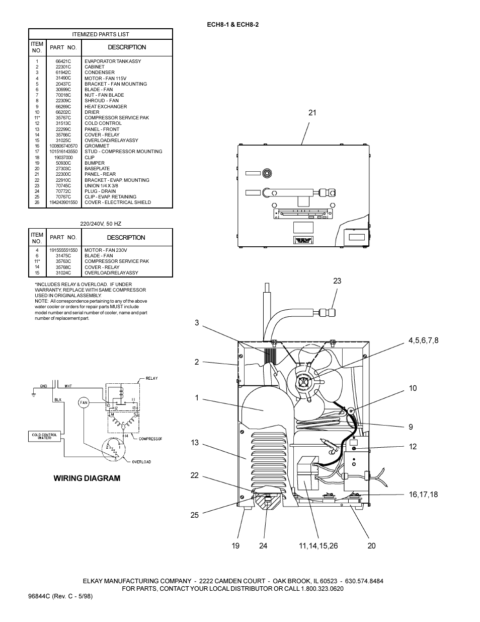 Elkay ECH8-1 User Manual | Page 2 / 2