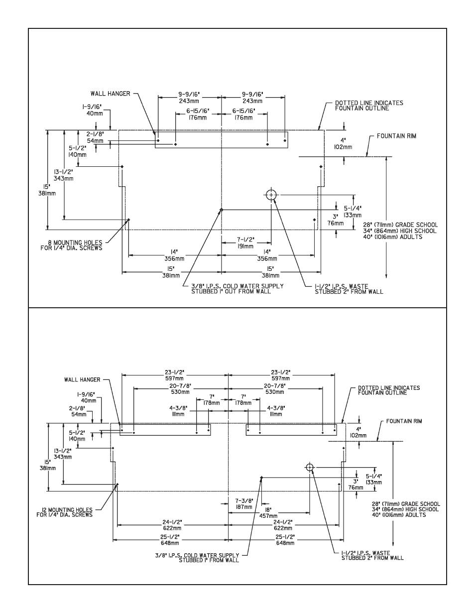Elkay Fountains with Flexi-Guard EDF210C User Manual | Page 2 / 4