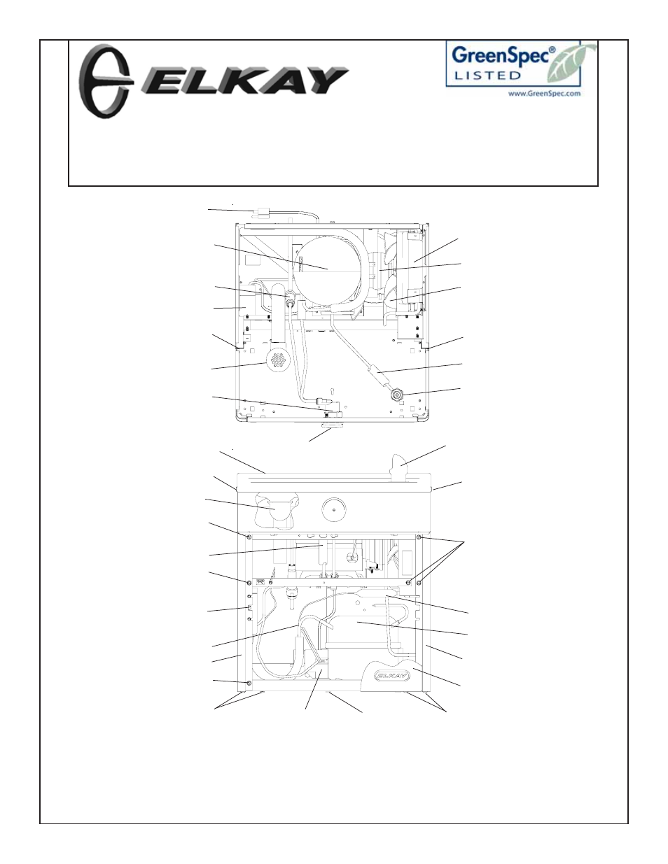 Elkay VRCGRN8 Series User Manual | 6 pages