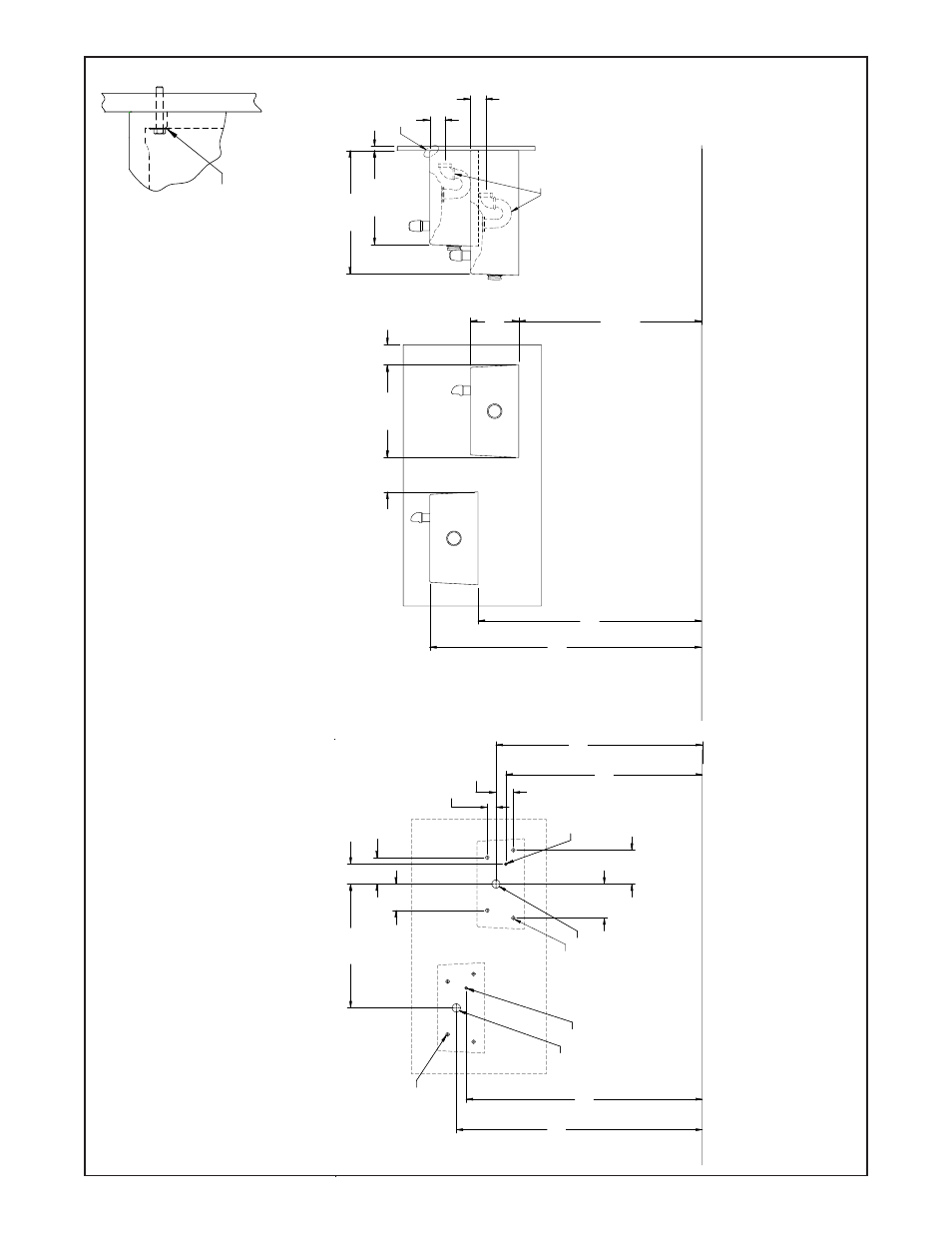 Edfpvr217c rough-in composite back p anel, Det ail 1 | Elkay Composite VR Fountain EDFPVR217RC User Manual | Page 2 / 5