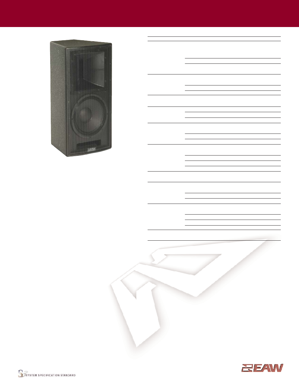 EAW MK2364 User Manual | 2 pages