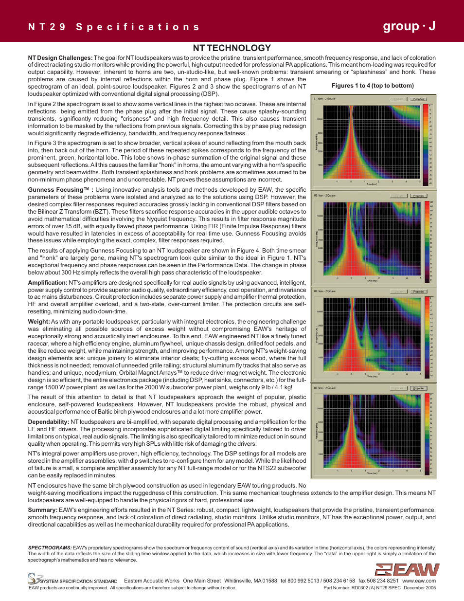 Group · j, Nt technology | EAW NT29 User Manual | Page 7 / 7