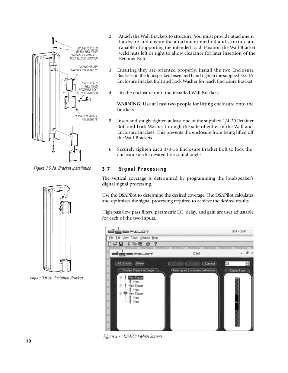EAW D S A 2 3 0 User Manual | Page 10 / 44