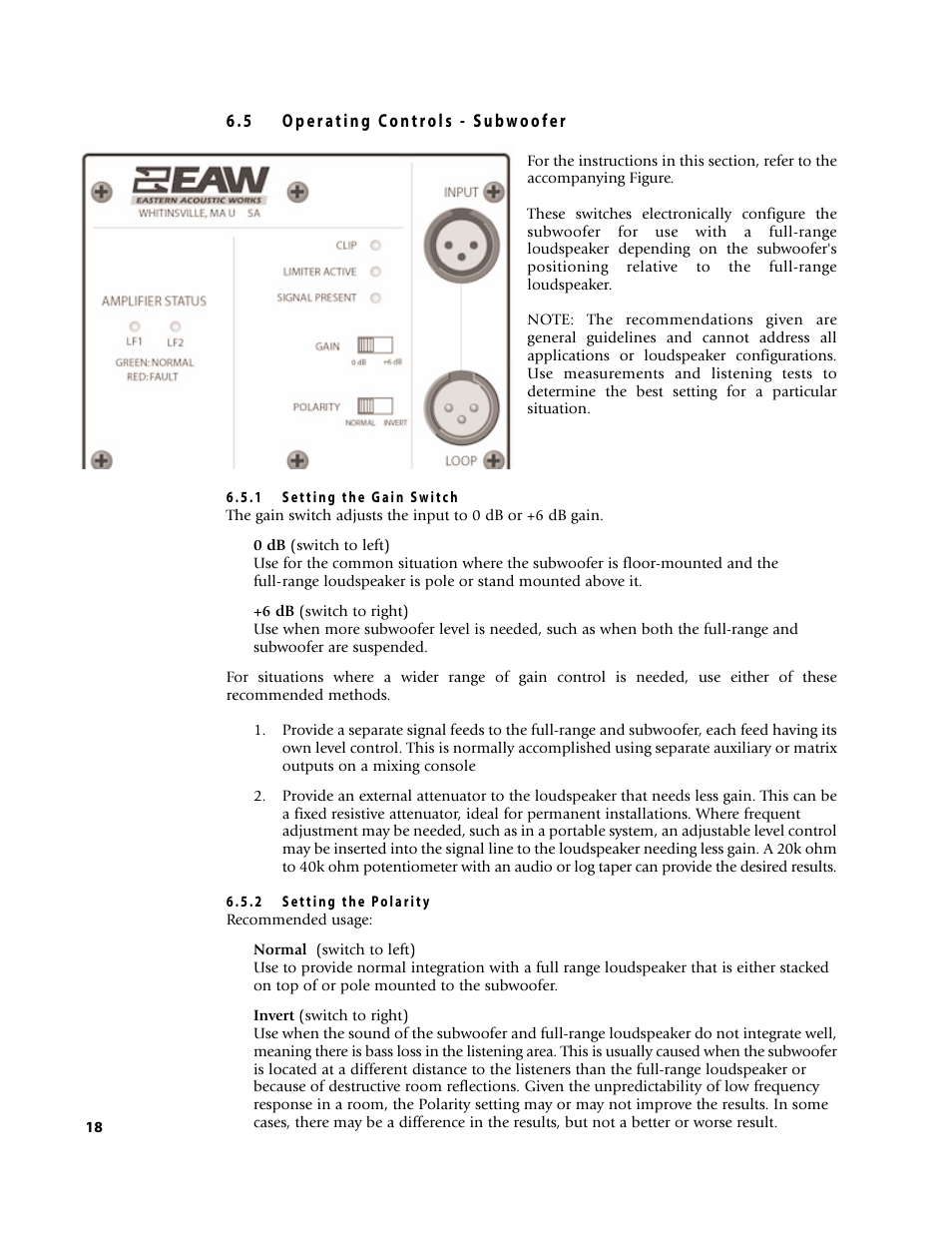 EAW NT59 User Manual | Page 22 / 32