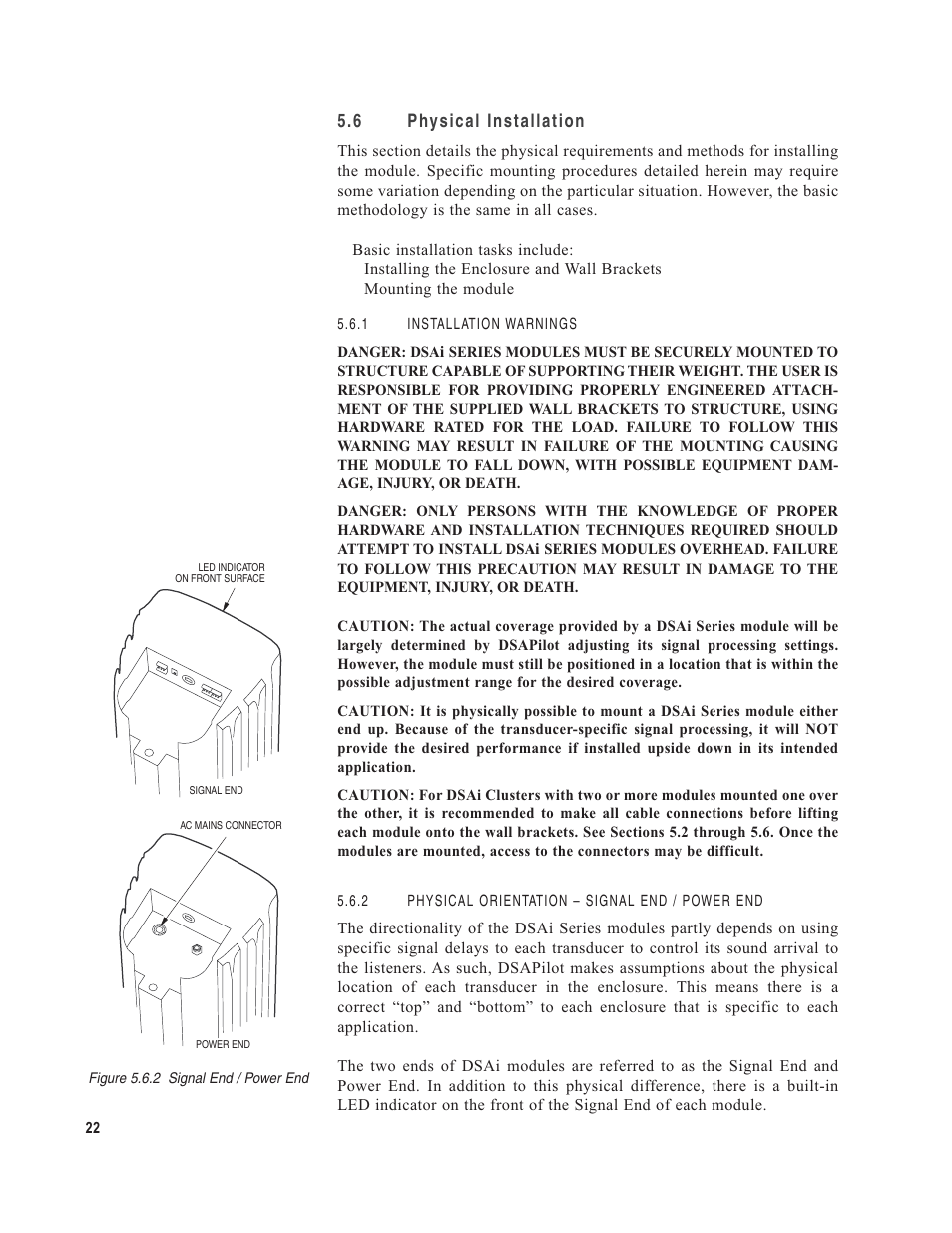EAW DSA250i User Manual | Page 26 / 52