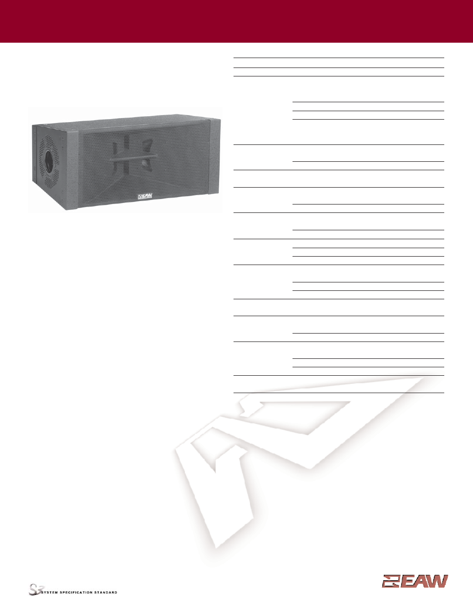 EAW KF730P User Manual | 4 pages