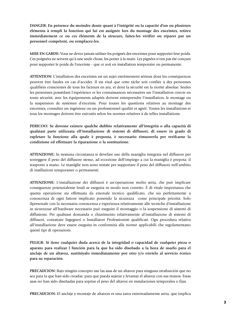 EAW Loudspeaker's User Manual | Page 17 / 40