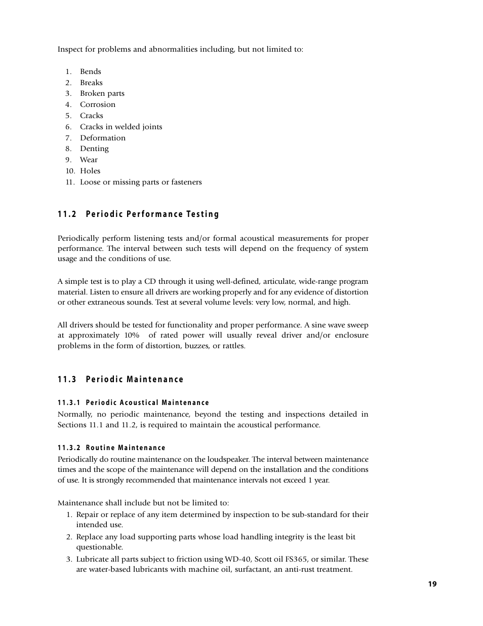 EAW Loudspeaker's User Manual | Page 33 / 40