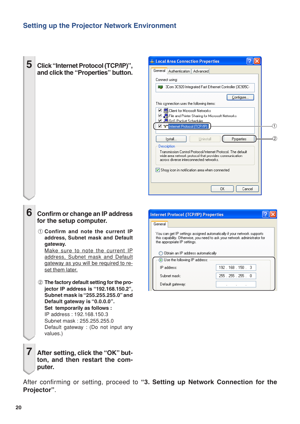 Eiki/Elf EIP-4500 User Manual | Page 20 / 54