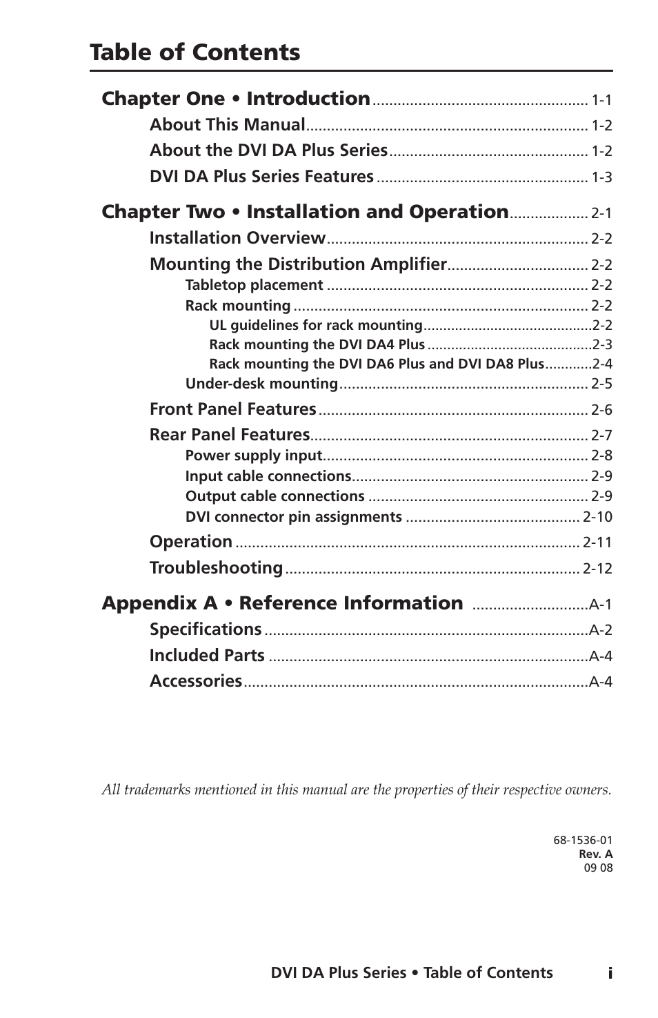 Extron electronic Distribution Amplifiers DVI DA6 Plus User Manual | Page 7 / 30