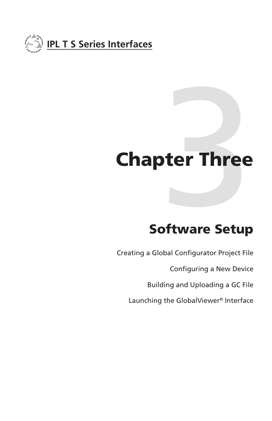 Chapter three: software setup, Chapter three • software setup | Extron electronic Extron IPL T S4 User Manual | Page 21 / 45