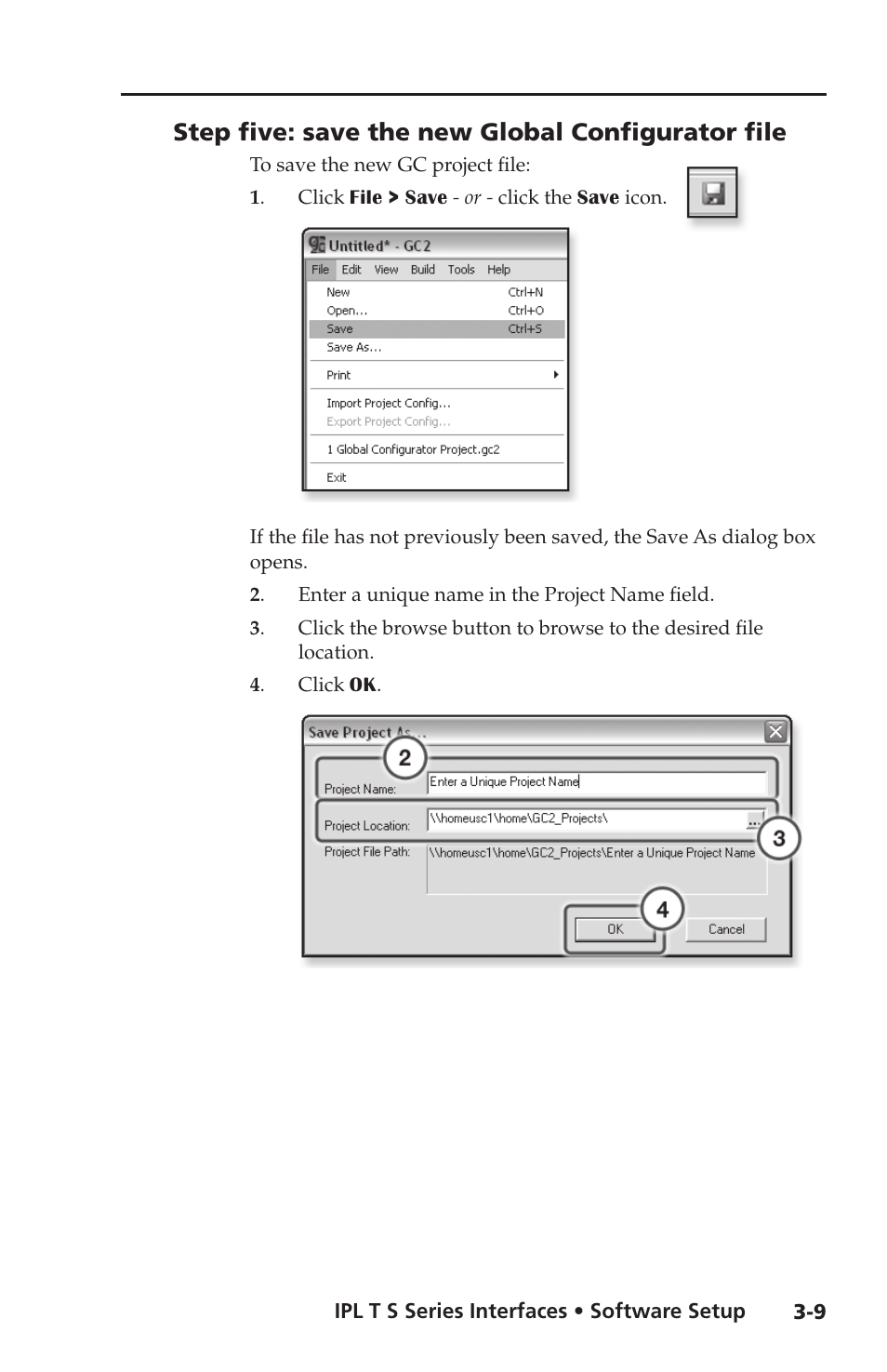 Step five: save the new global configurator file | Extron electronic Extron IPL T S4 User Manual | Page 29 / 45