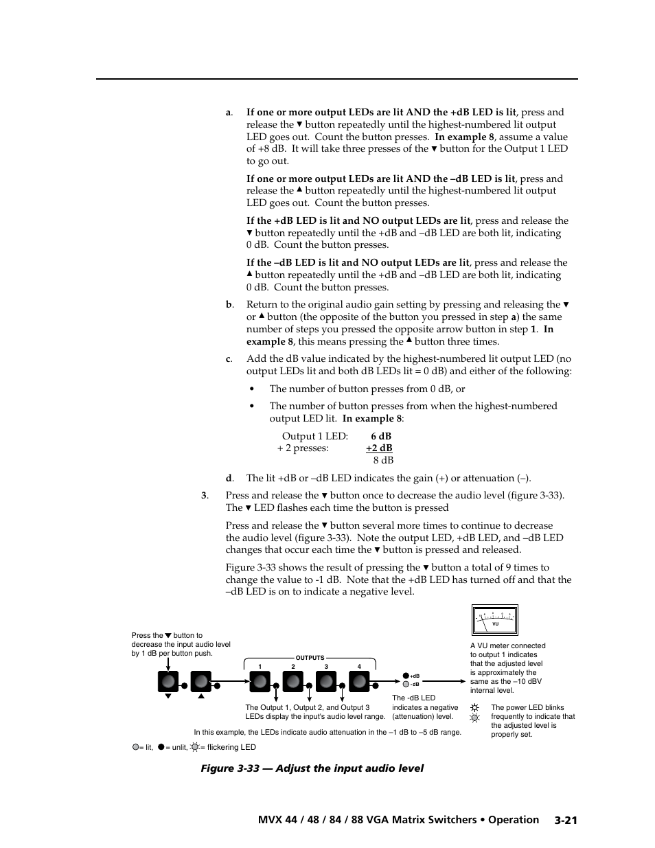 Preliminar y | Extron electronic MVX 88 Series User Manual | Page 39 / 84