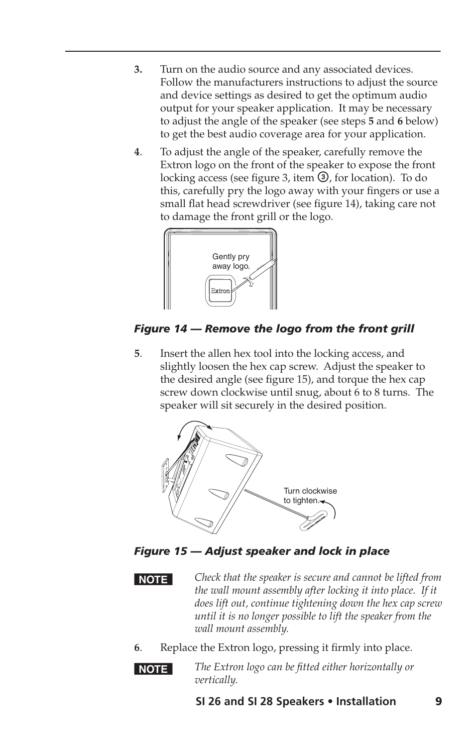 Extron Electronics SI 28 User Manual | Page 11 / 16