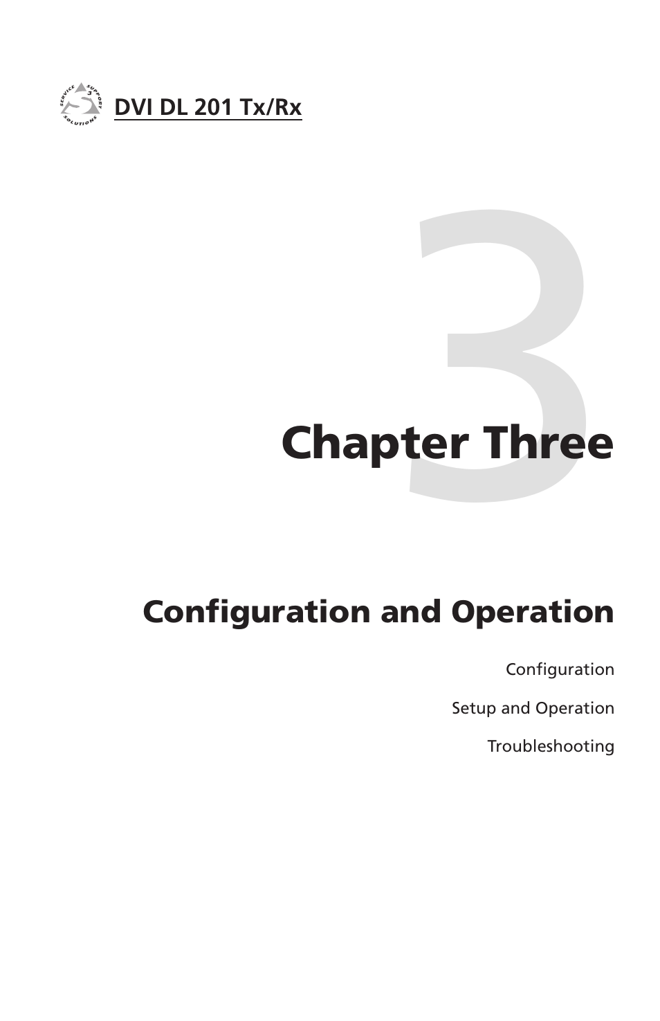 Chapter 3: configuration and operation | Extron electronic Dual Link DVI Transmitter and Receiver DVI DL 201 Tx User Manual | Page 33 / 48