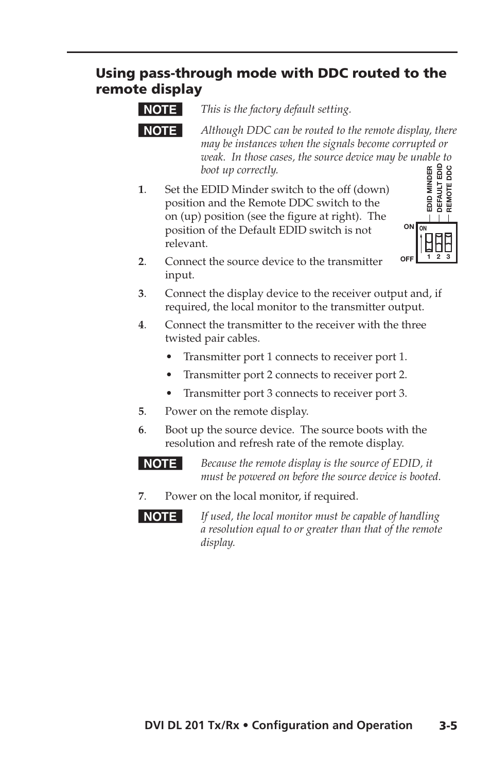 Extron electronic Dual Link DVI Transmitter and Receiver DVI DL 201 Tx User Manual | Page 37 / 48