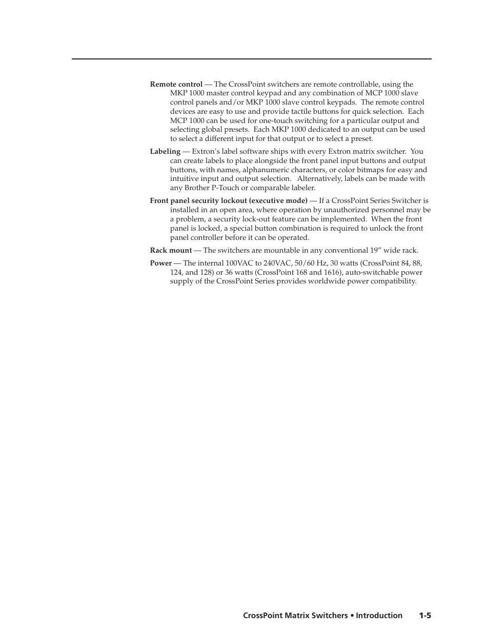 Extron Electronics HVA User Manual | Page 11 / 70