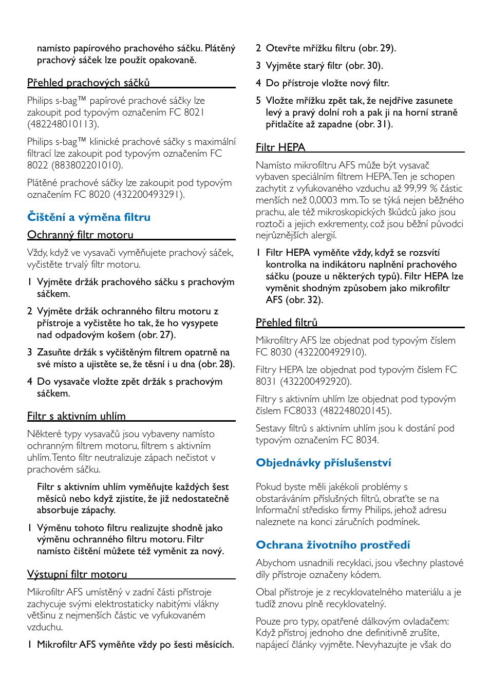 Philips FC9100 User Manual | Page 25 / 64