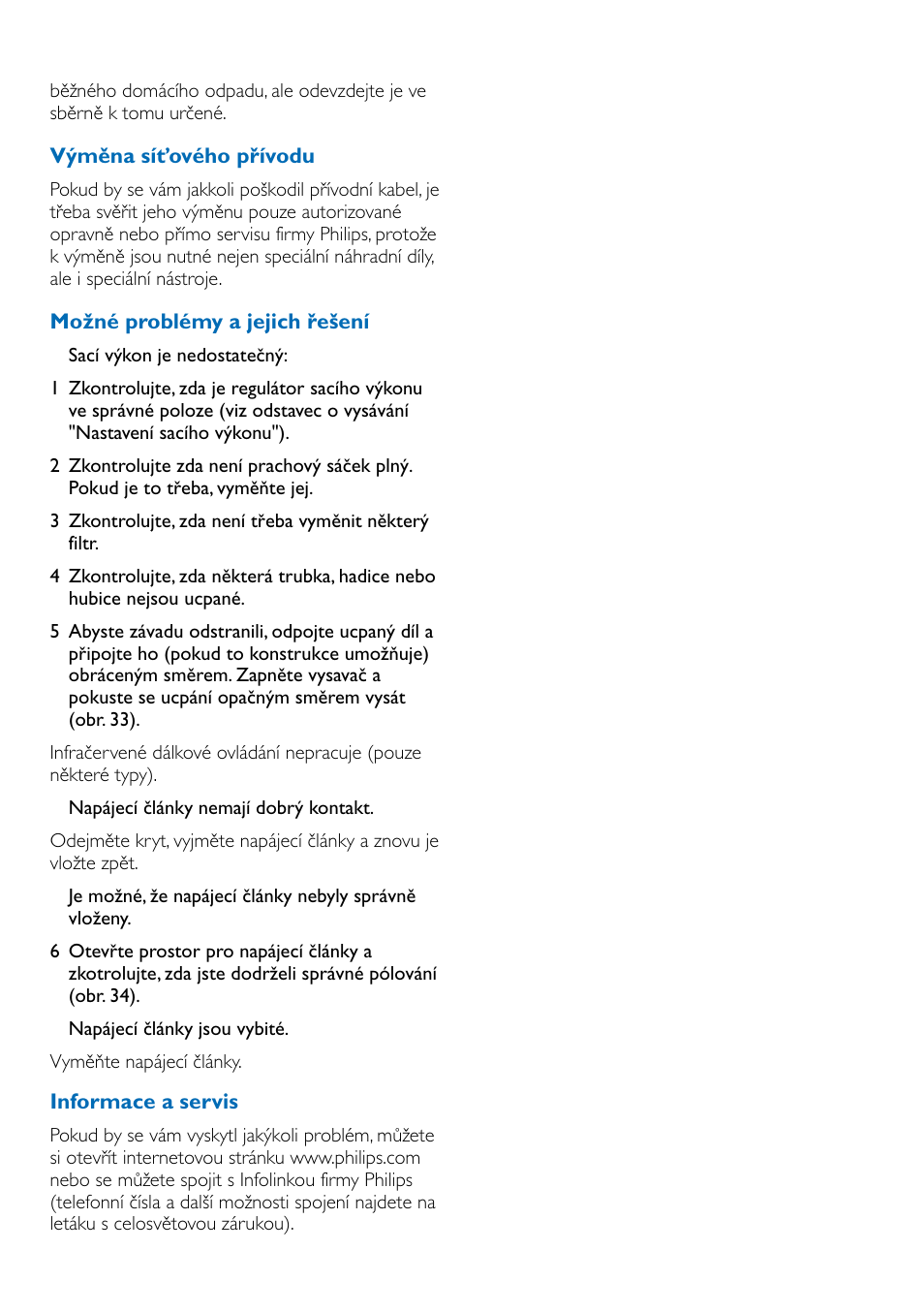 Philips FC9100 User Manual | Page 26 / 64