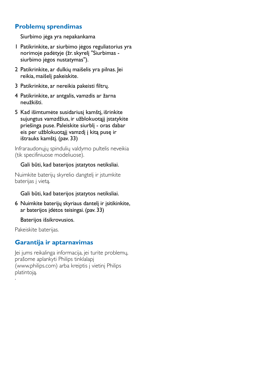 Philips FC9100 User Manual | Page 54 / 64