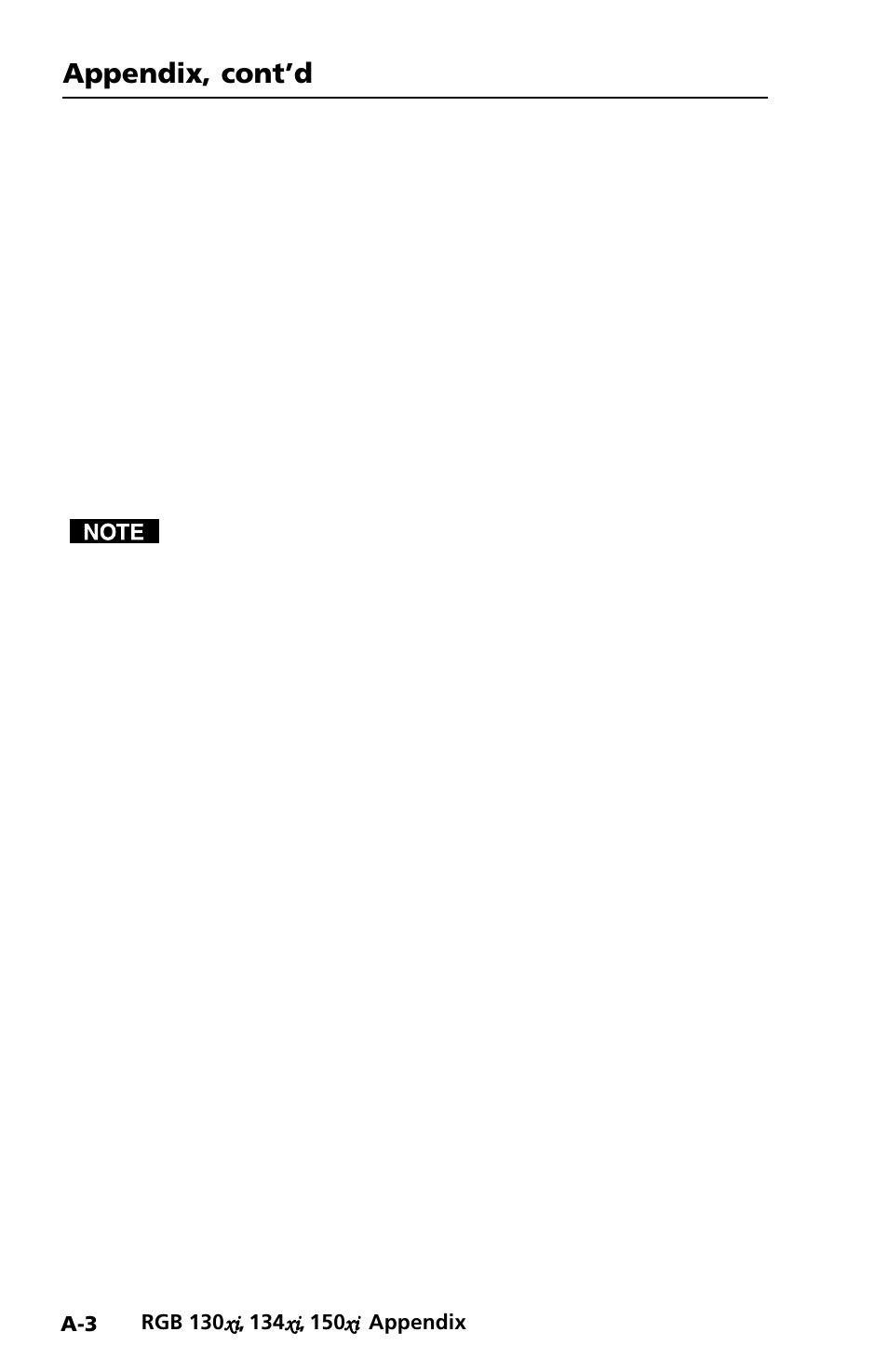 Appendix, cont’d | Extron Electronics RGB 150x User Manual | Page 30 / 38
