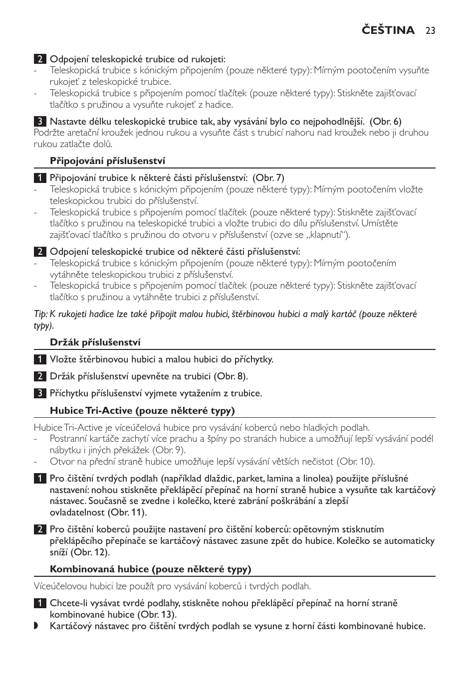Philips FC8913 User Manual | Page 23 / 140