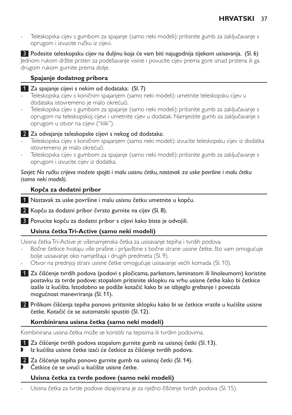 Philips FC8913 User Manual | Page 37 / 140