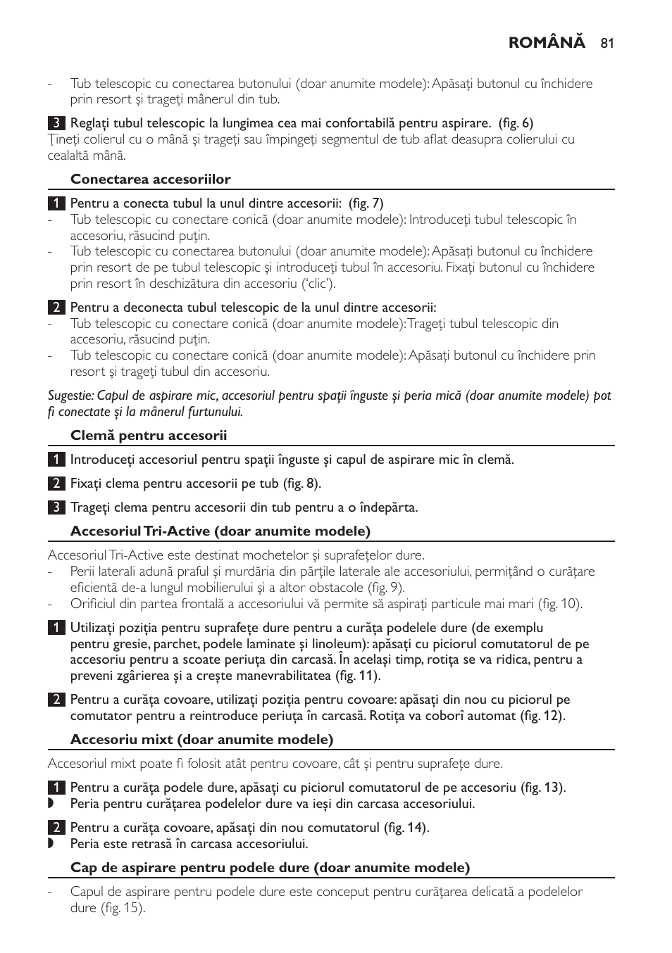 Philips FC8913 User Manual | Page 81 / 140