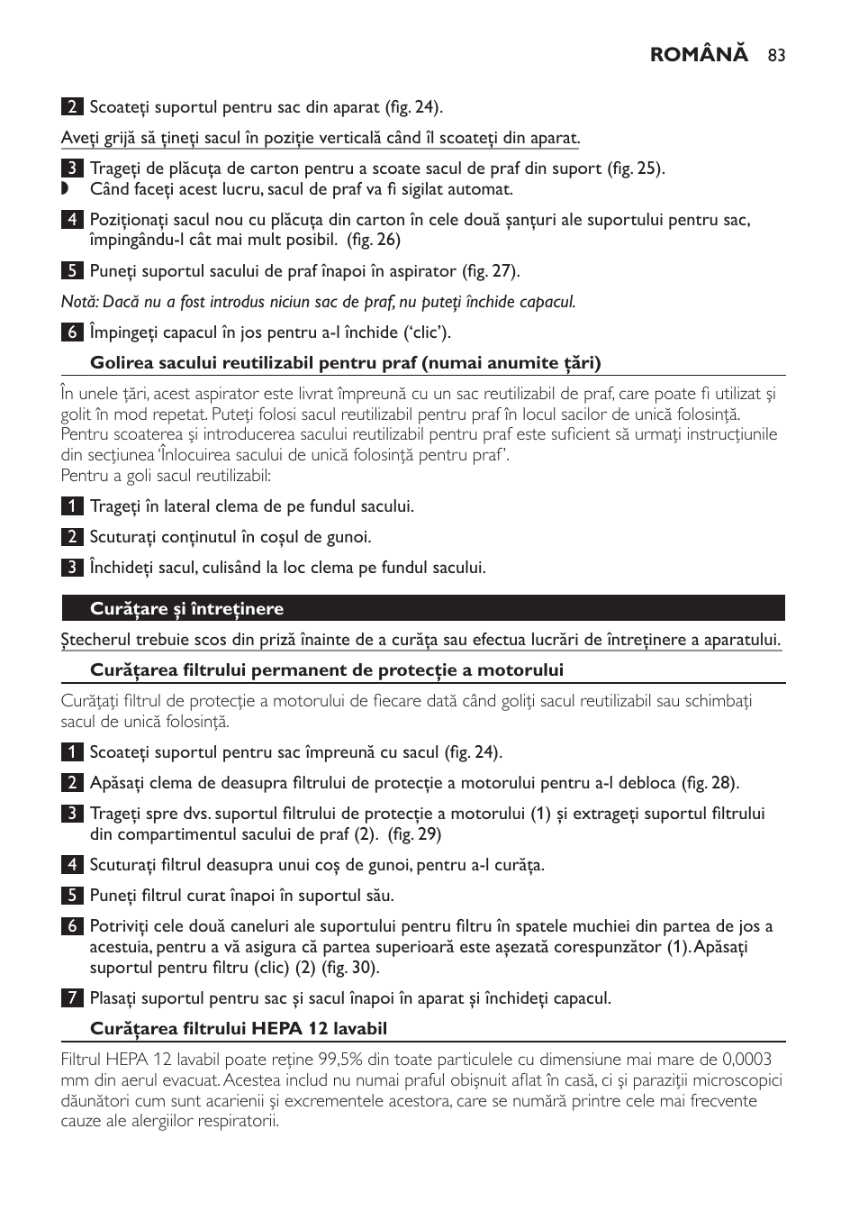 Philips FC8913 User Manual | Page 83 / 140