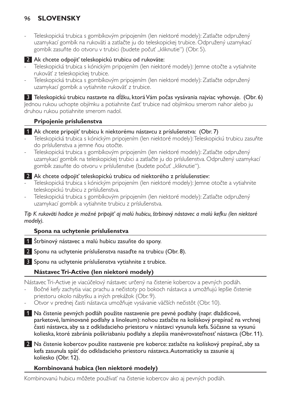Philips FC8913 User Manual | Page 96 / 140