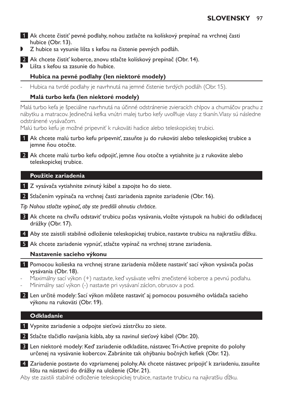 Philips FC8913 User Manual | Page 97 / 140