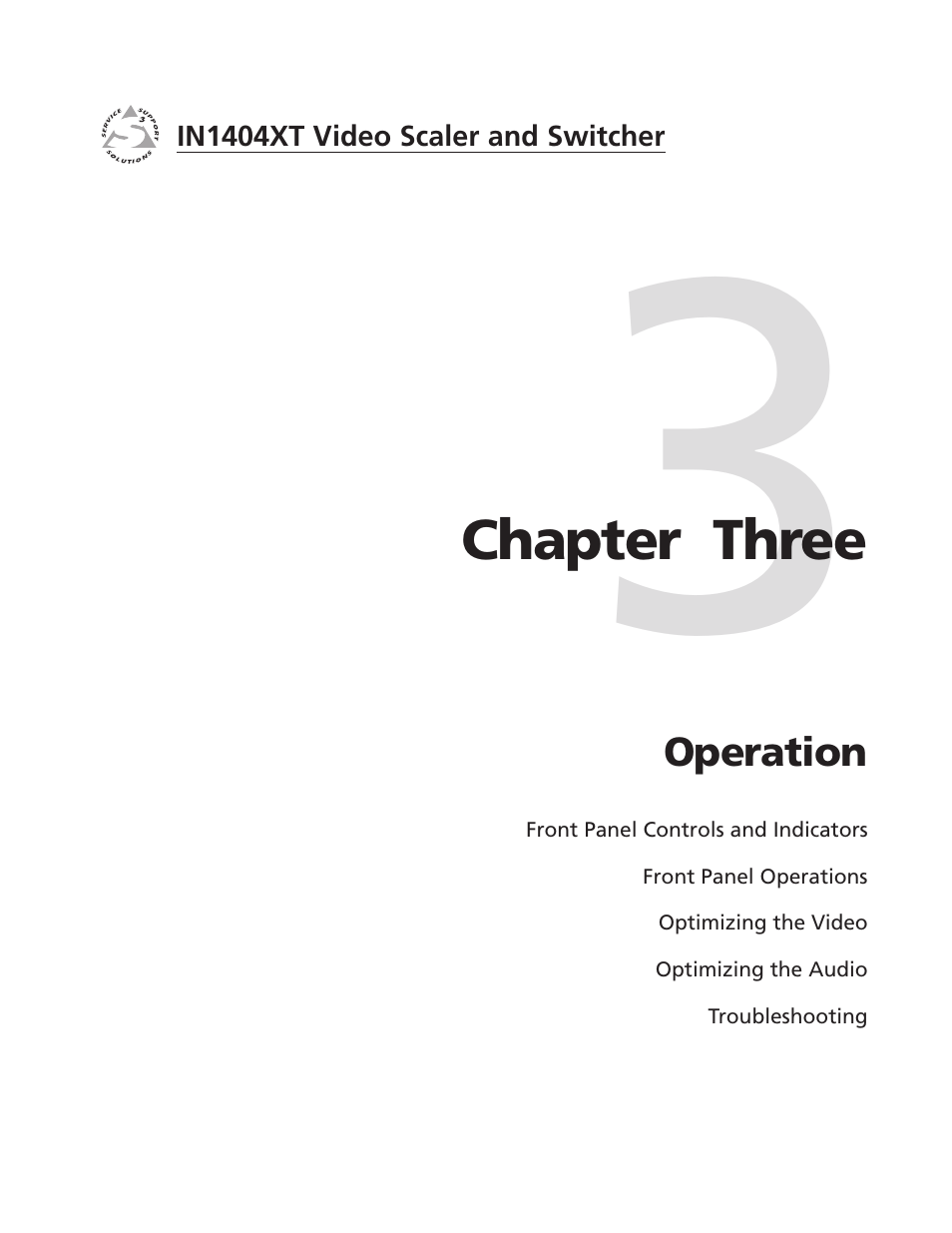 Extron electronic IN1404XT User Manual | Page 21 / 82