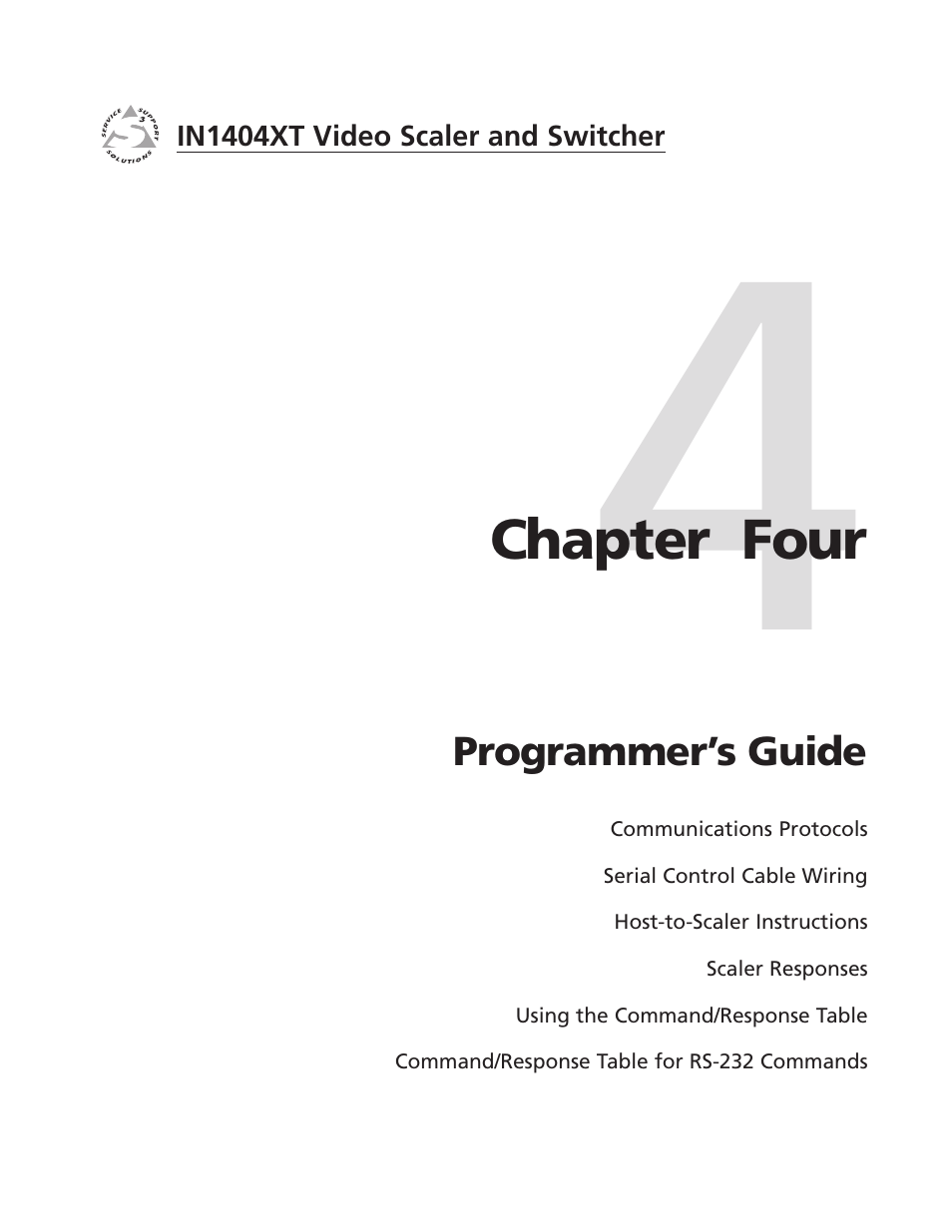 Extron electronic IN1404XT User Manual | Page 57 / 82