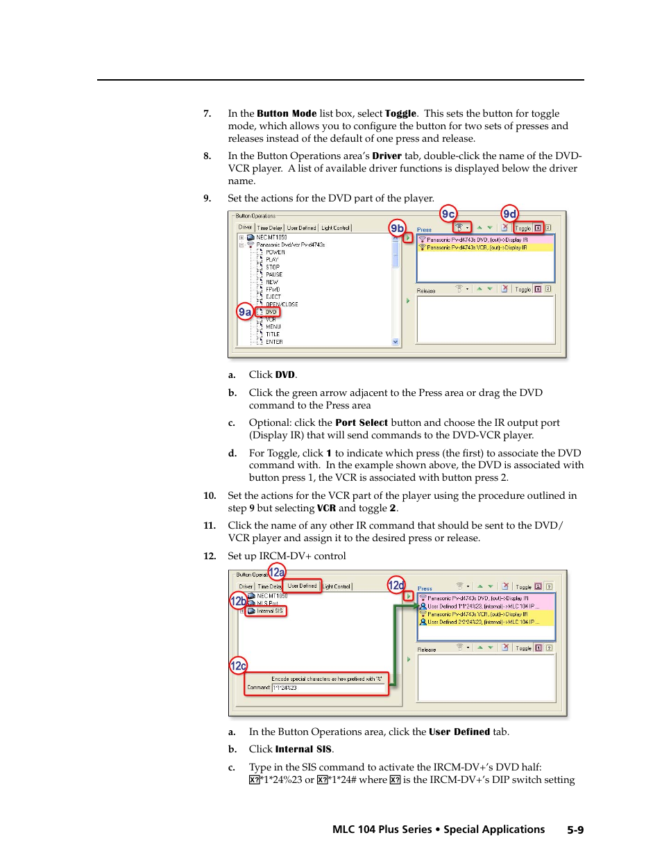 Preliminar y | Extron Electronics MLC 104 Plus Series User Manual | Page 113 / 188