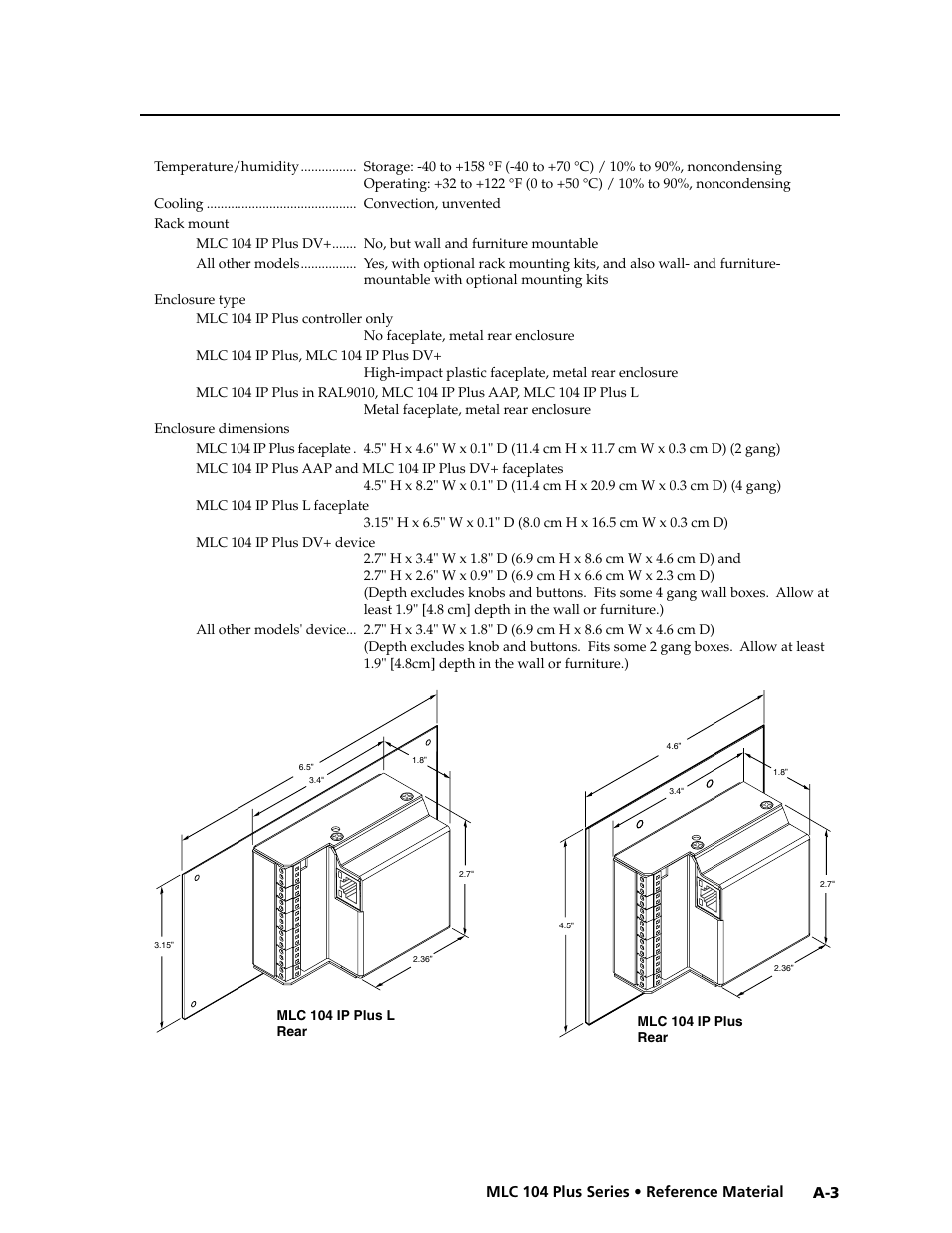 Preliminar y | Extron Electronics MLC 104 Plus Series User Manual | Page 155 / 188