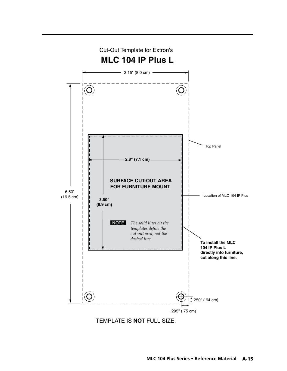 Mlc 104 ip plus l, Preliminar y | Extron Electronics MLC 104 Plus Series User Manual | Page 167 / 188
