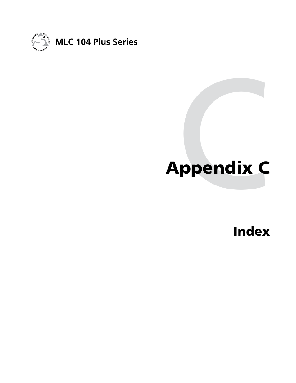Appendix c: index, Appendix c • index | Extron Electronics MLC 104 Plus Series User Manual | Page 181 / 188