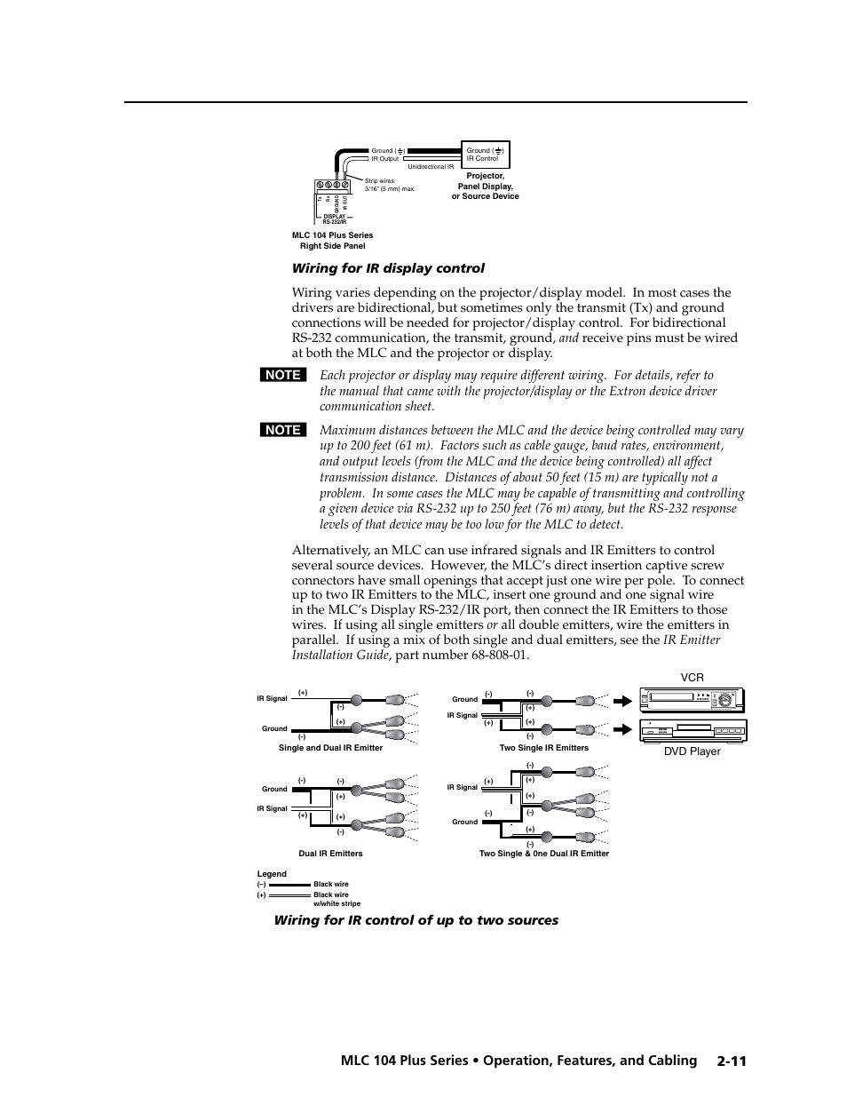 Preliminar y | Extron Electronics MLC 104 Plus Series User Manual | Page 27 / 188