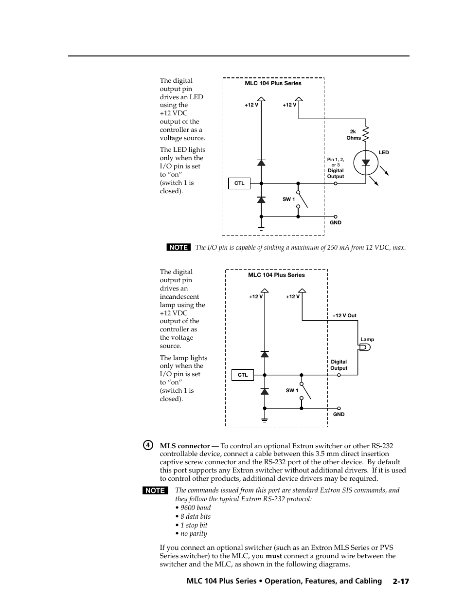 Preliminar y | Extron Electronics MLC 104 Plus Series User Manual | Page 33 / 188