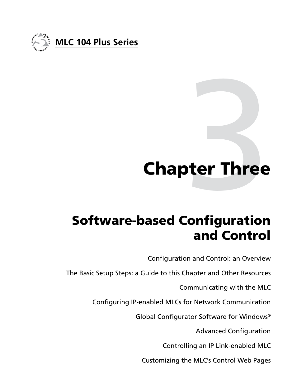 Ch. 3: software-based configuration and control | Extron Electronics MLC 104 Plus Series User Manual | Page 41 / 188