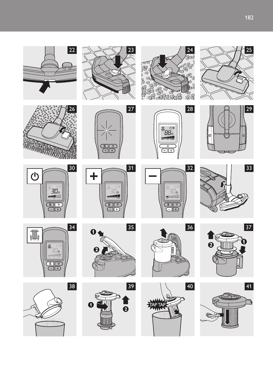 Philips FC9264 User Manual | Page 182 / 184