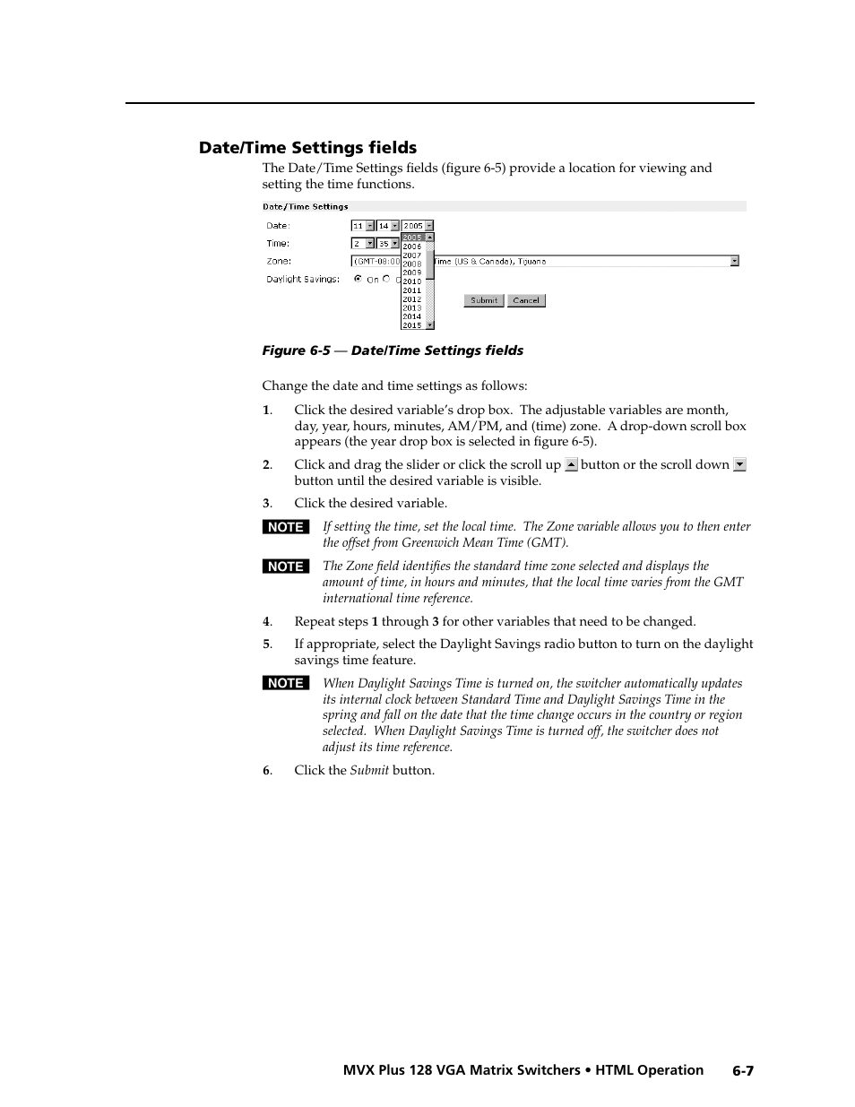 Preliminar y | Extron electronic VGA MATRIX SWITCHERS MVX PLUS 128 User Manual | Page 115 / 148