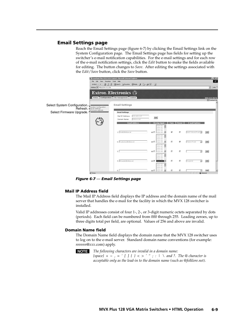 Preliminar y | Extron electronic VGA MATRIX SWITCHERS MVX PLUS 128 User Manual | Page 117 / 148