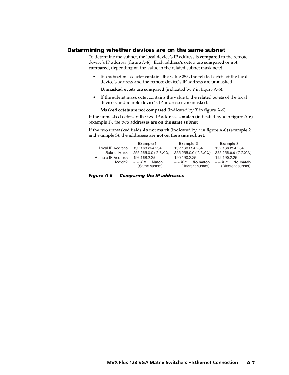 Preliminar y | Extron electronic VGA MATRIX SWITCHERS MVX PLUS 128 User Manual | Page 135 / 148