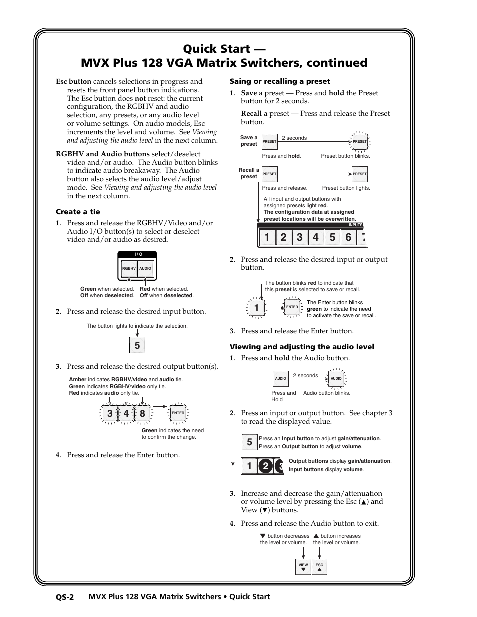 Preliminar y | Extron electronic VGA MATRIX SWITCHERS MVX PLUS 128 User Manual | Page 4 / 148