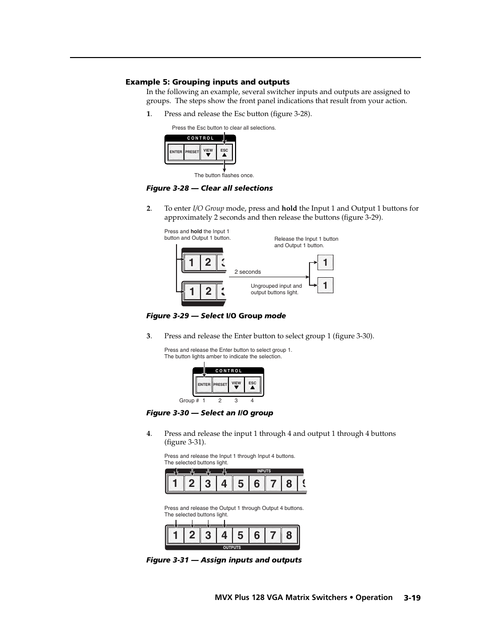 Preliminar y | Extron electronic VGA MATRIX SWITCHERS MVX PLUS 128 User Manual | Page 41 / 148