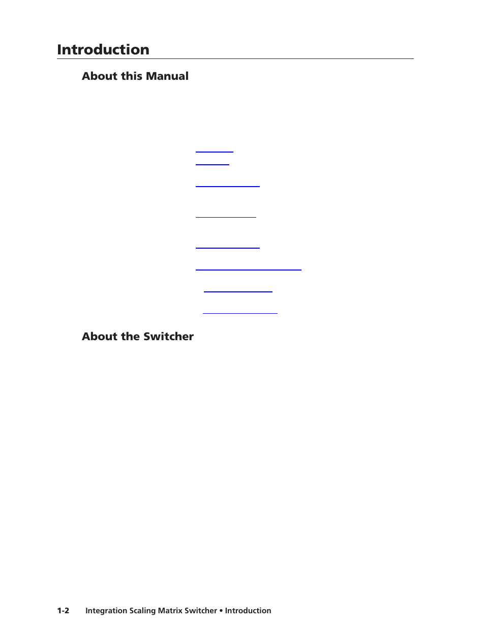 About this manual, About the switcher, Introduction | Introduction, cont’d | Extron electronic ISM 482 User Manual | Page 11 / 105